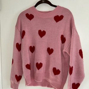 Heart sweater